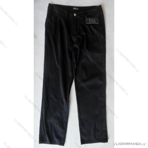 Nohavice plátené dámske nadrozmerné (m-3XL) M. ELYSEE ME-13072