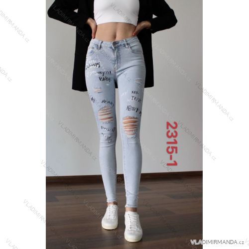 Rifle jeans dlhé trhané dámske (xs-xl) MA5202315-1