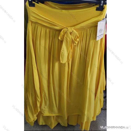 Sukňa letná stredne dlhá dámska (UNI S / L) TALIANSKÁ MÓDA IM720117