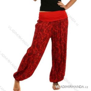 Kalhoty harémky aladinky dlouhé dámské (L/XL ONE SIZE) ITALSKÁ MÓDA IMD22211