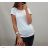 Tričko s krátkym rukávom dámske (uni s/m/l) TALIANSKÁ MÓDA IM518106