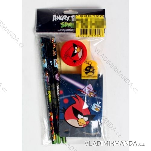 Školský set angry birds licenciám 7636120