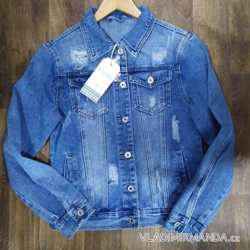 Bunda riflová krátká dámská (S-XL) M.SARA IM920A1297N