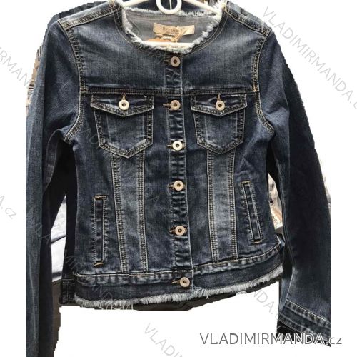 Bunda riflová dlouhý rukáv dámská (XS-XL) RE-DRESS MA520596