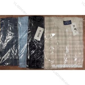 Pyžamo krátká nohavice pánské bavlněné nadrozměrné (XL-4XL) HAF W-036