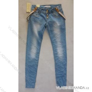 Rifle jeans dámske (34-44) SMILING JEANS S096