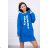 Sukienka z kapturem Oversize jeans