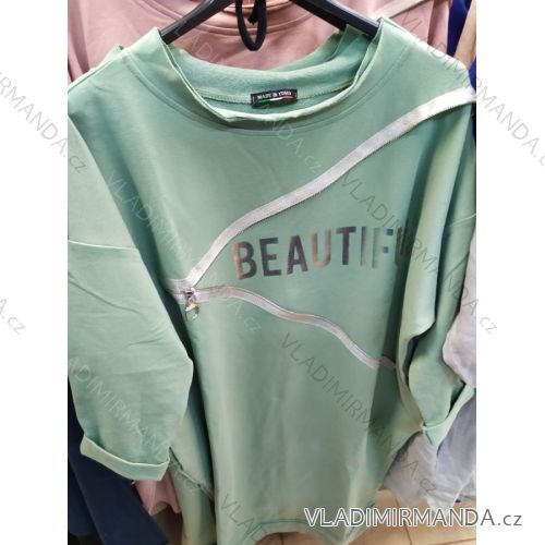Mikina tenká jarná dámska (uni l-xl) TALIANSKÁ MÓDA IM520015