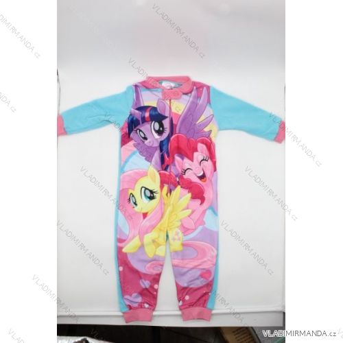 Pyžamo dlouhé teplé overal my little pony dětské dívčí (3-8 let) SETINO 833-414