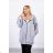 Bluza z nadrukiem ”The world is yours” szara