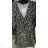 Šaty elegantní dlouhý rukáv dámské (UNI S/M) ITALSKÁ MODA IMM201092