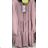Šaty elegantní dlouhý rukáv dámské (UNI S/M) ITALSKÁ MODA IMM201114