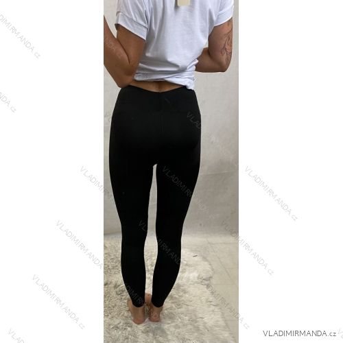 Legíny dlouhé dámské (S/M ONE SIZE) ITALSKÁ MÓDA IMM20750