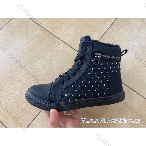 Botasky kotníkové zateplené dámské (36-41) WSHOES OBUV OB220559