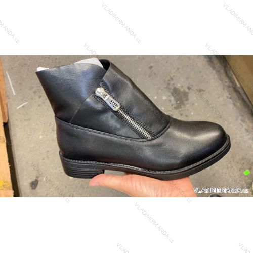 Kozačky nízké kotníkové dámské (36-41) WSHOES OBUV OB220562