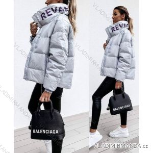 Bunda zimní s límcem dámská (UNI S/L) ITALSKÁ MÓDA IMK20956