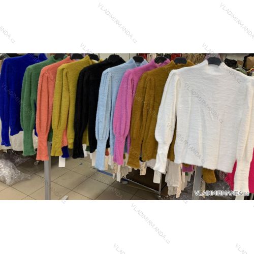 Svetr s rolákem dlouhý rukáv dámský (UNI S/L) ITALSKÁ MÓDA IMWA20217