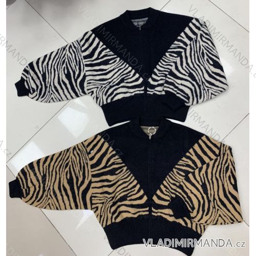 Bunda alpaka dámska (UNI S/Ll) POLSKÁ MÓDA SSW20413