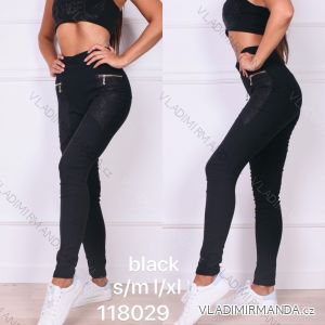 Kalhoty dlouhé dámské nadrozmer (S/XL) TURECKÁ MÓDA TMWL20462