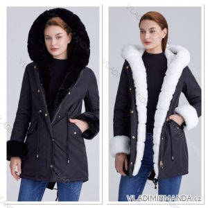 Bunda/kabát zimní s kožíškem dámská (XS-XL) SWEST SWW20034