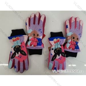 Rukavice prstové lyžařské bing dětské dívčí (3-8 let) SETINO 800-630