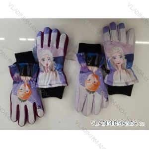 Rukavice prstové lyžařské frozen dětské dívčí (3-8 let) SETINO FR-A-GLOVES-136