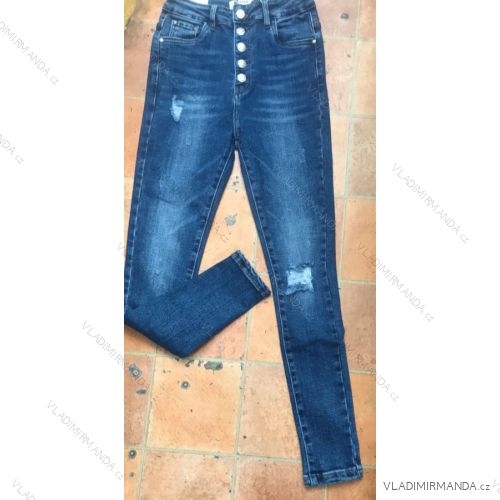 Rifle jeans dlouhé dámské (26-32) M.SARA MA520078