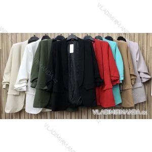 Sako elegantní dlouhý rukáv dámské (S-2XL) ITALSKÁ MÓDA IMP20041