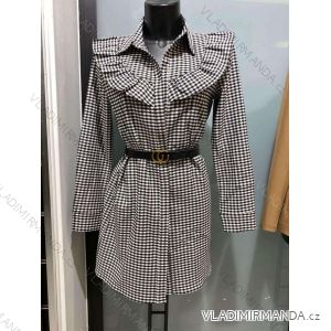 Šaty košilové dlouhý rukáv dámské (S-XL) ITALSKÁ MÓDA IMWD20507