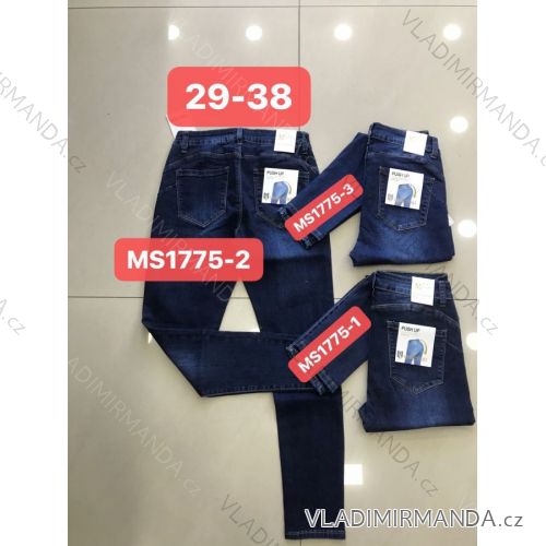 Rifle jeans douhé push up dámske nadrozmerné (29-38) MISS CURRY MA120MS1775-2
