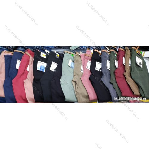 Rifle jeans douhé push up dámske nadrozmerné (29-38) M.SARA MA120033