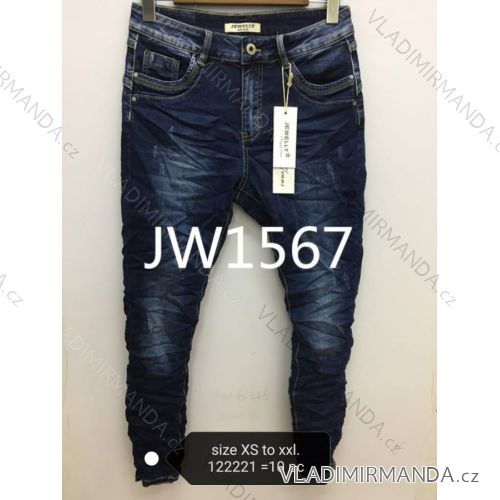 Rifle jeans dlhé dámske (XS-2XL) Jewell LEXXURY LEX20JW1567