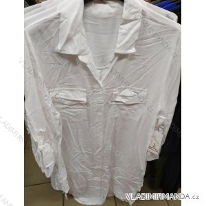 Šaty košeľové dlouhý rukáv dámske (uni s / l) TALIANSKA MODA IM7201023