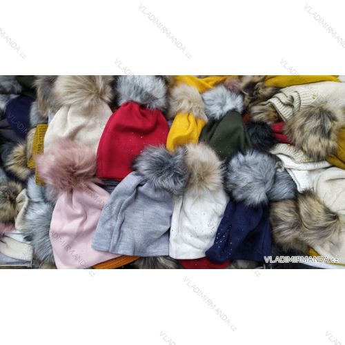 Čiapka zimná dámska (ONE SIZE) POĽSKÁ VÝROBA PV420100