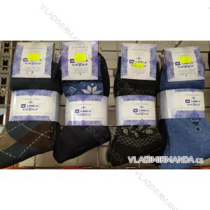 Ponožky teplé zdravotné mäkké pánske (39-42,43-46) LOOKEN LOK20006