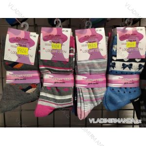 Ponožky bavlnené dorast dievčenské (34-36,37-39) LOOKEN LOK20009