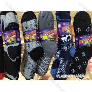 Ponožky zateplené bavlnou pánske (39-42,43-46) LOOKEN LOK20033