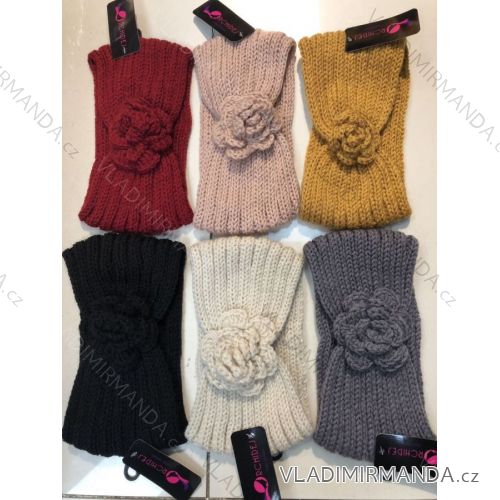 Čelenka pletená zimná dámska (ONE SIZE) ORCHIDEJ ORC20023