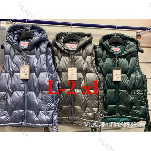 Vesta dámska (L-2XL) TALIANSKÁ MÓDA SSW20978