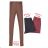 Legíny / Nohavice koženkové dlhé dámske (40-48) JEANS JWA20GF675