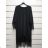 Šaty elegantné oversize dlhý rukáv dámske (S / M / L ONE SIZE) TALIANSKÁ MÓDA IMWD20936