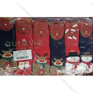 Ponožky thermo dámske vánoční (35-41) AURA.VIA  SNV6726