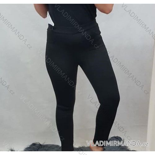Legíny zateplené elastické dámske (XL-3XL) ELEVEK 9979-3