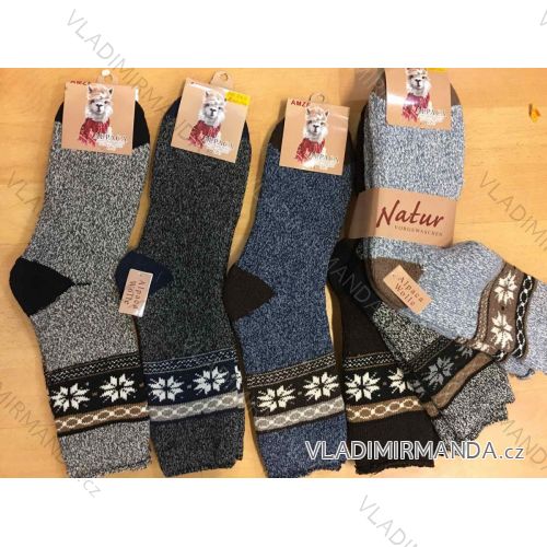 Ponožky alpaka wool pánske (40-47) AMZF AMZF20PA-319