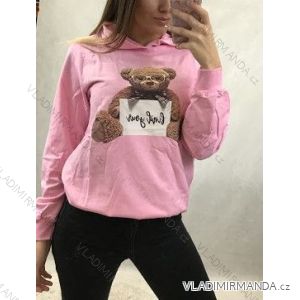 mikina s kapucňou dámska (veľ s-xl) TURECKÁ moda TM920142