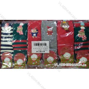 Ponožky slabé vianočné detské dorast (24-35) AURA.VIA AUR20SG77