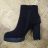 Topánky členkové na podpätku zimné dámske (36-41) WSHOES OBE20008 / 01ks