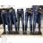 Rifle jeans dlhé pánske (M-3XL / 30-38) JEANS JAW20228