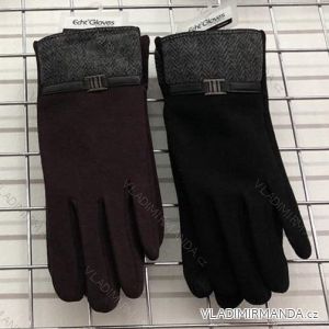 Rukavice zimné prstové kožené pánske (ONE SIZE) ECHT ECHT20010