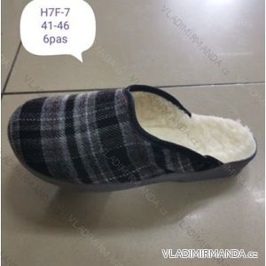 Papuče zateplené domáci pánske (41-46) FSHOES OBUV OBF20H7F-7